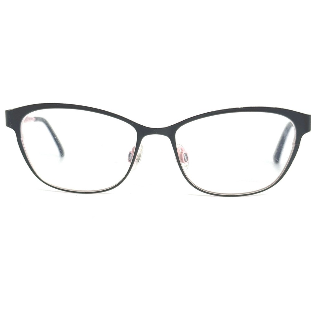 BEVEL 8666 MARACANA BKPC 55 16 Pink Black Cat‎ Eye Eyeglasses Frames 21416